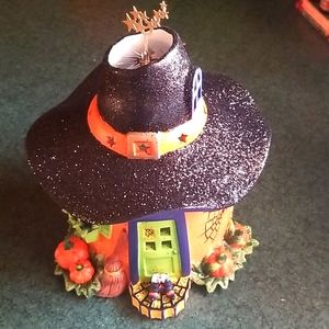 PARTYLITE WITCH HOUSE TEALIGHT